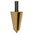RS PRO 3-Piece Step Drill Bit Set for Metal, 30in Max, 3mm Min, HSS Bits