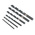 Dormer 91-Piece Twist Drill Bit Set for Multi-Material, 10mm Max, 1mm Min, HSS Bits