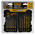 DeWALT 10-Piece Twist Drill Bit Set for Multi-Material, 12mm Max, 3mm Min, Titanium Bits
