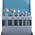 Makita Countersink Drill Bit Set, 6.3 mm, 8.3 mm, 10.4 mm, 12.4 mm, 16.5 mm, 20.5 mm Head, 6 Piece(s)