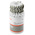 Bosch 19-Piece Twist Drill Bit Set for Metal, 10mm Max, 1mm Min, HSS-G Bits