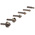 RS PRO Countersink Drill Bit Set, 6.3 mm, 8.3 mm, 10.4 mm, 12.4 mm, 16.5 mm, 20.5 mm Head, 6 Piece(s)