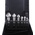 EXACT HSS Countersink Drill Bit Set, 6.3 mm, 8.3 mm, 10.4 mm, 12.4 mm, 16.5 mm, 20.5 mm Head, 3 Flute(s), 90°, 6