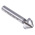 EXACT HSS Countersink Drill Bit Set, 6.3 mm, 8.3 mm, 10.4 mm, 12.4 mm, 16.5 mm, 20.5 mm Head, 3 Flute(s), 90°, 6