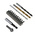 Bosch 30-Piece Twist Drill Bit Set for Multi-Material, 8mm Max, 1.5mm Min, HSS Bits