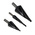 EXACT 3-Piece Step Drill Bit Set for Metal, 30mm Max, 4mm Min, HSS Bits