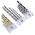 Bosch 49-Piece Twist Drill Bit Set for Masonry, 20mm Max, 2mm Min