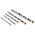 Dormer 5-Piece Twist Drill Bit Set for Multi-Material, 10mm Max, 4mm Min, HSS Bits