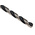 Bosch 10-Piece Twist Drill Bit Set for Metal, 10mm Max, 1mm Min, Steel Bits