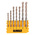 ECA Electronic 100-Piece Masonry Drill Bit, Metal Drill Bit, Wood Drill Bit Set for Multi-Material, 8mm Max, 4mm Min