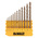 ECA Electronic 100-Piece Masonry Drill Bit, Metal Drill Bit, Wood Drill Bit Set for Multi-Material, 8mm Max, 4mm Min
