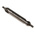 RS PRO HSS double ended centre drill, 2.4mm Diameter, 50 mm Overall