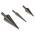 EXACT 3-Piece Step Drill Bit Set for Metal, 30mm Max, 4mm Min, HSS Bits