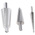 EXACT 3-Piece Step Drill Bit Set for Metal, 30mm Max, 4mm Min, HSS Bits