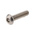 Plain Button Stainless Steel Tamper Proof Security Screw, M3 x 12mm