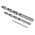 Makita 19-Piece Twist Drill Bit Set for Metal, 10mm Max, 1mm Min, HSS Bits