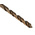 RS PRO HSCo Twist Drill Bit, 9mm Diameter, 125 mm Overall