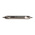 Dormer A225 Series HSS Centre Drill Bit, 1/16" → 3/16" Diameter, 45 mm Overall