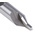 Dormer A225 Series HSS Centre Drill Bit, 1/4" → 5/8" Diameter, 75 mm Overall