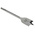 RS PRO Chrome Vanadium Steel Flat Wood Drill Bit, 25mm Diameter, 152.4 mm Overall
