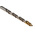 Dormer A002 Series HSS-TiN Twist Drill Bit, 3.7mm Diameter, 70 mm Overall