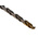 Dormer A002 Series HSS-TiN Twist Drill Bit, 5.3mm Diameter, 86 mm Overall