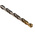 Dormer A002 Series HSS-TiN Twist Drill Bit, 5.1mm Diameter, 86 mm Overall