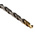 Dormer A002 Series HSS-TiN Twist Drill Bit, 6.3mm Diameter, 101 mm Overall