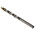 Dormer A002 Series HSS-TiN Twist Drill Bit, 6.2mm Diameter, 101 mm Overall