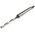 Dormer Morse Taper Shank Reamer Bit, 6mm Diameter, 125 mm Overall
