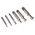 RS PRO Screwed Slot Drill Set, 3 mm, 4 mm, 6 mm, 8 mm, 10 mm, 12 mm Cut Diameter