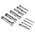 RS PRO Screwed Slot Drill Set, 4 mm, 5 mm, 6 mm, 8 mm, 10 mm, 12 mm, 14 mm, 16 mm, 18 mm, 20 mm Cut Diameter