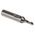 RS PRO End Mill, 2.5mm Cutter, HSS, 6 mm Shank, 6.5mm Cut