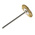 RS PRO Brass Circular Abrasive Brush, 21.6mm Diameter
