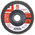 RS PRO Zirconium Dioxide Flap Disc, 125mm, P60 Grit, 5 in pack