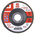 RS PRO Zirconium Dioxide Flap Disc, 115mm, P60 Grit
