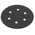 Bosch F355 Silicon Carbide Sanding Disc, 150mm, Medium Grade, P80 Grit, 5 in pack