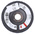 3M 566A Zirconia Aluminium Flap Disc, 125mm, Coarse Grade, P40 Grit, PN65026