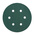 3M Aluminium Oxide Grinding Disc, 150mm, Very Fine Grade, P80 Grit, Hookit, 50 in pack