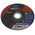 Norton Cutting Disc Aluminium Oxide Cutting Disc, 125mm x 2.5mm Thick, P36 Grit, BDX, 5 in pack