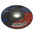 Norton Grinding Disc Aluminium Oxide Grinding Disc, 125mm x 6.4mm Thick, P30 Grit, Vulcan, 5 in pack