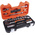 Bahco S-330 34 Piece Socket Set, 1/4 in, 3/8 in Square Drive