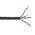 Molex Premise Networks Grey PVC Cat5e Cable U/UTP, 305m Unterminated/Unterminated