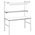 RS PRO Steel Workbench, 300kg Max Load, Adjustable Height, 650 → 900 mm, 1080 → 1550 mm x 1500mm