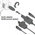 Laserliner 9mm probe Inspection Camera Kit, 5000mm Probe Length, 640 X 480pixelek Resolution, LED Illumination