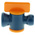 RS PRO 1/4in Inline Valve