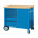 Gedore 1504 Portable Steel Workbench, 500 (Mobile) kg, 1000 (Static) kg Max Load, 985mm x 1100mm x 550mm