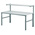 RS PRO Workbench, 300kg Max Load, Adjustable Height, 650 → 900 mm, 1080 → 1550 mm x 1800mm x 700mm