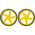 Pair Of 5 Spoke Wheels