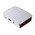 Raspberry Pi Plastic Case for use with Raspberry Pi 2B, Raspberry Pi 3B, Raspberry Pi 3B+ in Red, White